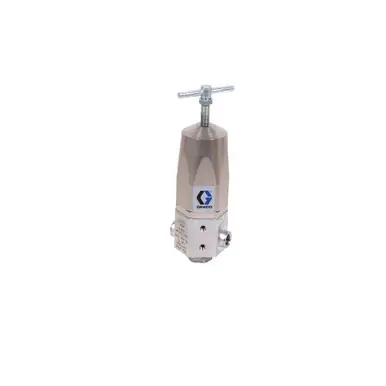 GRACO 222121 - Mini High Pressure Fluid Regulator, 150-1200 PSI Range, Stainless Steel, 1/4 NPT(F) x