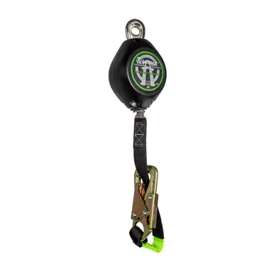 Safewaze FS-FSP1411-W-TBH - 11‘ Class 1 Web Retractable w/ Locking Tie Back Hook