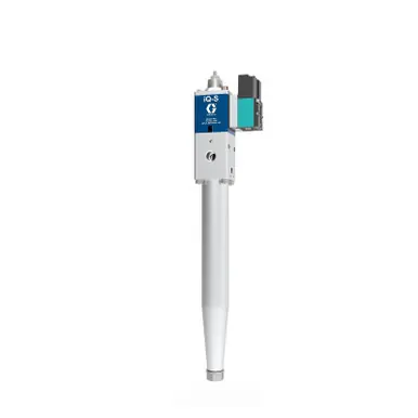 GRACO V25AS200BA - iQ Dispense Valve, Snuff Back, Ambient, NPT Tip, 7.87" Nozzle, Direct Mount
