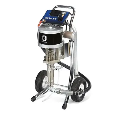 GRACO 16U920 - Merkur 48 1 Cart-Mount Airless Sprayer Package, XTR-5 Gun, 519 XHD Tip, 25 ft (7.6 m)