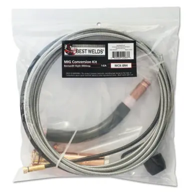 BEST WELDS 900-MCK-BR4 - Consumable Parts Kit for MIG Construct-A-Gun Platform, 400 A, Bernard Style