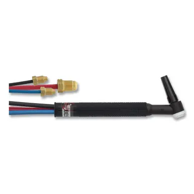 BEST WELDS 900-20M-25-R - 20M TIG Torch Package, Water Cooled, 250 A, Machine Head, 25ft Cable,