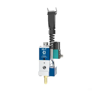 GRACO V25FT000BB - iQ Dispense Valve, Tip-Seal, Heated, 0.051in Tip, 0in Nozzle, Direct Mount