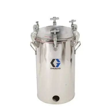 GRACO 236088 - Asme Rated Stainless Asme Rated Gasket Only) Lid 10 Gallon Bare Pressure Pot (Pot