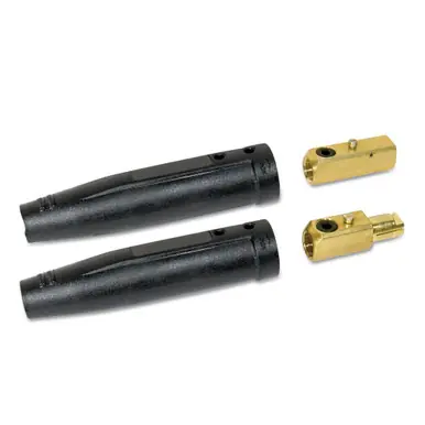 BEST WELDS 900-2-MBP - Cable Connector, Male/Female, Ball Point Connection, 1/0-3/0 Cable Capacity