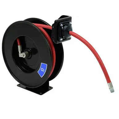 GRACO SDL23D - SDX10 Air/Water/Antifreeze Hose Reel, 3/8" x 35 ft, 300 PSI, Black