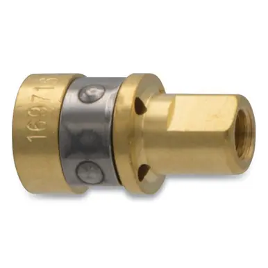 BEST WELDS 900-169-716 - Gas Diffuser, Brass, for Miller Style M15 MIG Gun