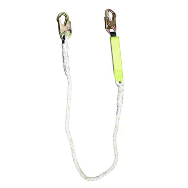 Safewaze FS33215 - 6‘ Energy Absorbing Rope Lanyard
