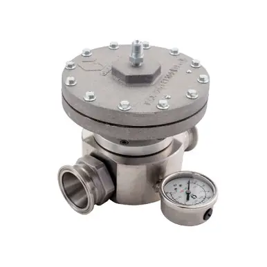 GRACO 288262 - Pneumatic Back Pressure Regulator, 2" Tri-Clamp, 300 PSI Max Fluid Pressure