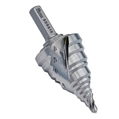 MK Morse SDSS10 - Step Drill 3/16" to 1-3/8" by 8ths