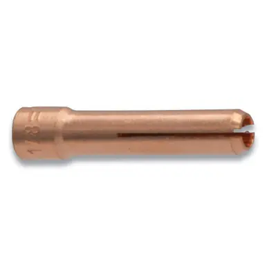 BEST WELDS 900-10N25S - Collet, 1/8" used on 17, 18, 26, 26FMT Torches, Stubby, 2ct (2pk)