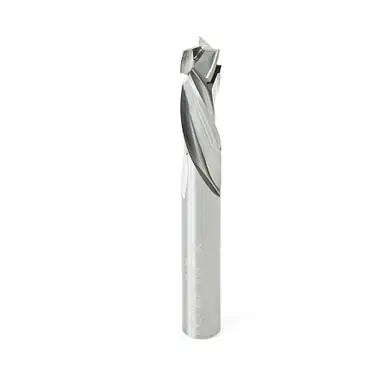 Amana 46371 Compression Spiral 3/8 D x 1 CH x 3/8 Shank x 3" CNC Nesting Router Bit