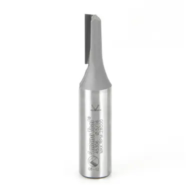 Amana 45306 Carbide Tipped Straight Plunge Single Flute High Production 5/16 D x 3/4 CH x 1/2" Shank