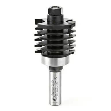 Amana 55392 Carbide Tipped Finger Joint Assembly 1-9/16 D x 1-3/8 CH x 1/2" Shank w/ Upper Ball
