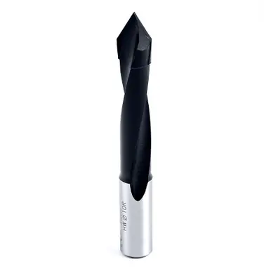 Amana 315010 Carbide Tipped Through-Hole Boring Bit R/H 10mm D x 77mm Long x 10mm Shank