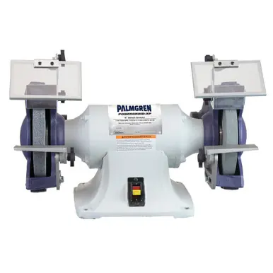 PALMGREN 9682073 - 8" Heavy-Duty Bench Grinders - POWERGRIND-XP