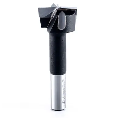 Amana 203252 Carbide Tipped Hinge Boring Bit R/H 25mm D x 70mm Long x 10mm Shank