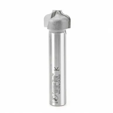 Amana 56118 Carbide Tipped Plunging Ogee Style A 9/64 R x 3/4 D x 1/2 CH x 1/2" Shank Router Bit