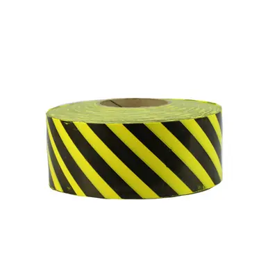 CH Hanson 17060 - Standard Yellow/Black Stripe Flagging Tape (12pk)