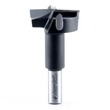 Amana 203352 Carbide Tipped Hinge Boring Bit R/H 35mm D x 70mm Long x 10mm Shank