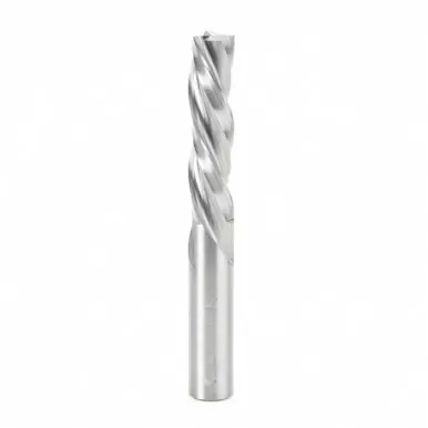 Amana 46218 CNC Spiral Plunge 1/2 D x 2 CH x 1/2 Shank x 4" Down-Cut, 3-Flute Router Bit
