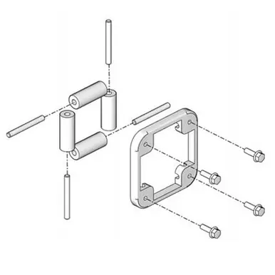 GRACO 218591 – Roller Bracket Repair Kit, 10-32 & M6 x 1.0 x 20