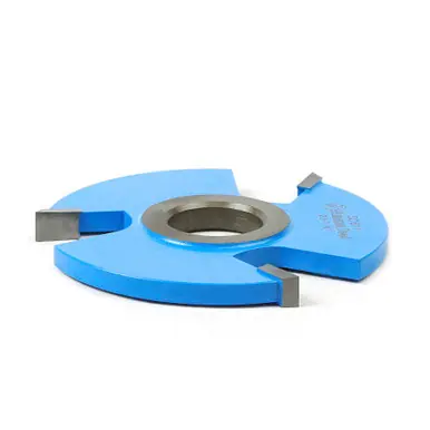 Amana SC611 Carbide Tipped 3-Wing Straight Edge 2-7/8 D x 1/4 CH x 1/2 & 3/4 Bore Shaper Cutter