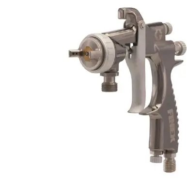 GRACO 289253 - Finex Air Spray Pressure Feed Gun, conventional .047" Needle / Nozzle Size, 100 PSI