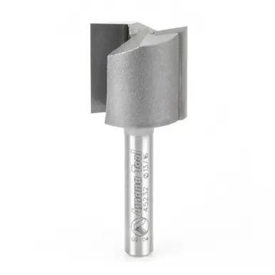 Amana 45232 Carbide Tipped Straight Plunge High Production 13/16 D x 3/4 CH x 1/4 Shank x 2" Router