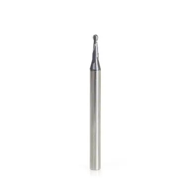 Amana 51749 Mini Spiral for Steel, Stainless Steel & Composites, AlTiN Coated 0.030 Radius x 0.060
