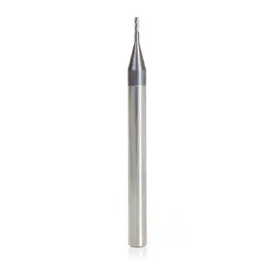 Amana 51723 Mini Spiral for Steel, Stainless Steel & Composites, AlTiN Coated 0.030 D x 0.090 CH x