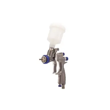 GRACO 289259 - Finex Air Spray Gravity Feed Gun, Mini, HVLP .047" Needle / Nozzle Size, 29 PSI