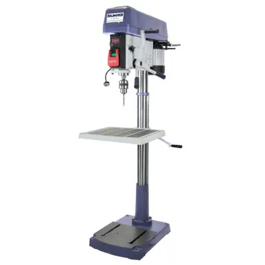 PALMGREN 9680210 - 20" 12- Speed Floor step pulley 3PH Drill Press