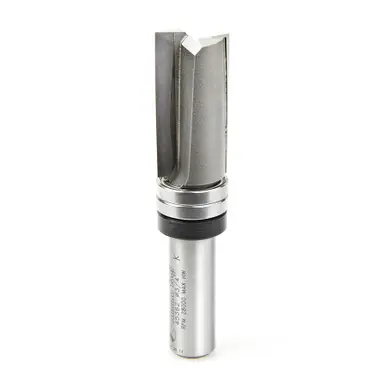 Amana 45362 Carbide Tipped Down Shear Face Plunge Template 3/4 D x 1-1/2 CH x 1/2" Shank w/ Upper