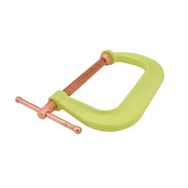 WILTON 20484 - Spark-Duty Drop Forged Hi-Vis C-Clamp 6" Opening Capacity