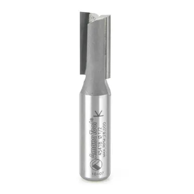 Amana 45418 Carbide Tipped Straight Plunge High Production 1/2 D x 1 CH x 1/2 Shank x2-5/8" Router