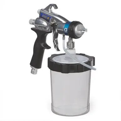 GRACO 17P481 - Finish Pro HVLP EDGE II Gun, FlexLiner