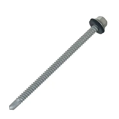 Daggerz NEOSDSSCT1440 - 14 x 4" Hex Washer Head Self-Drill Screws w/Bonded Washer 410SS 500ct