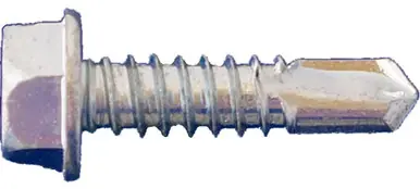 Daggerz SDZ060058 - 6 x 5/8" Hex Washer Head Self-Drill Screws Zinc 10000ct
