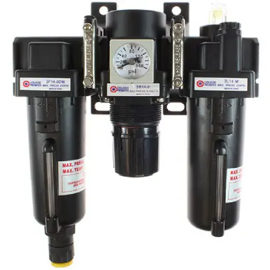 Coilhose 29-3T38-00DM Filter + Regulator + Lubricator, 3/8", Automatic
