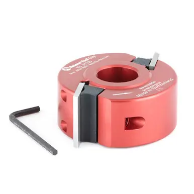 Amana 61100 Profile-Pro Aluminum Cutterhead 88mm D x 40mm CH x 30mm Bore Shaper Cutter