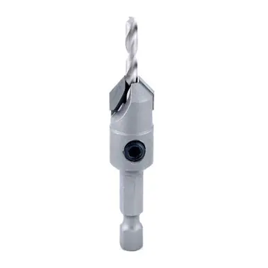 Amana 55268 Carbide Tipped Countersink 1/2 D x 49 Deg x 1/4 Quick Release Hex Shank for Wood Screw
