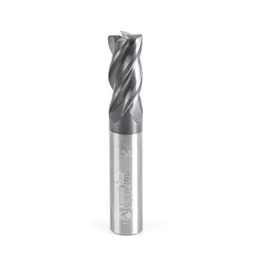 Amana 51609 Spiral Multi-Helix for Stainless Steel, Steel, Titanium, Cast Iron and Cermet w/ AlTiN