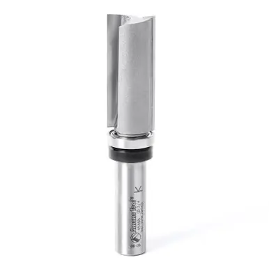 Amana 45465 Carbide Tipped Flush Trim Plunge Template 3/4 D x 1-3/4 CH x 1/2" Shank w/ Upper Ball