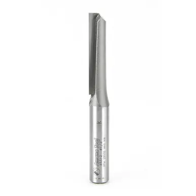 Amana 45312 Carbide Tipped Straight Plunge Single Flute High Production 1/2 D x 2" CH x 1/2 Shank