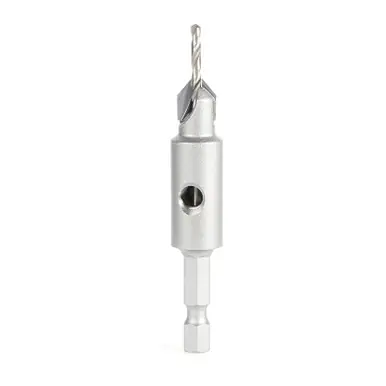 Amana 55271 Replacement 82 Degree Carbide Tipped Countersink 3/8 D x 3/32 Drill D x 1/4" Quick
