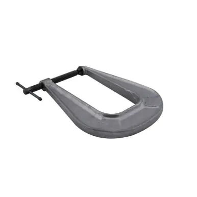WILTON 42450 - Xtra Deep-Reach Carriage C-Clamp, 2-1/2" Jaw Opening, 4-3/4" Throat Depth