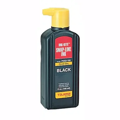 TAJIMA PSB2-180 - INK-RITE Quick-Dry Ink, Black 6 oz