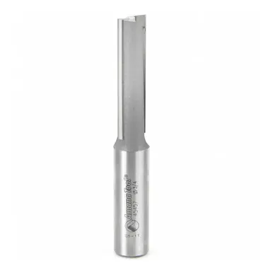 Amana 45457 CNC Carbide Tipped Straight Plunge High Production 3/4 D x 2-1/2 CH x 3/4 Shank L/H