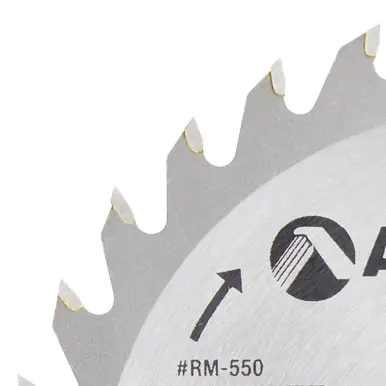 Amana RM-550 Carbide Tipped General Purpose 5-1/2" x 30T ATB, 1/2 - 5/8 - 10MM Bore, Circular Saw